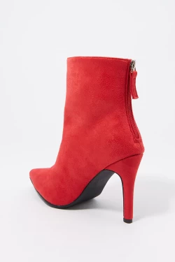 Pointy Toe Suede Stiletto Boot