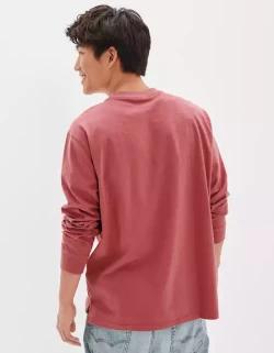 AE Super Soft Long-Sleeve Icon T-Shirt